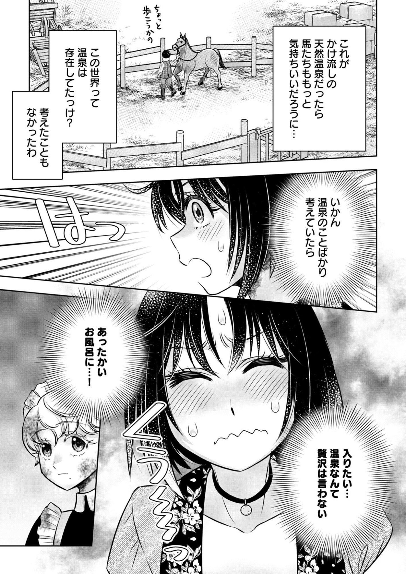 Onsen Mania Reijou no Isekai Yukemuri Kakumeiki Chapter 3 10ページ