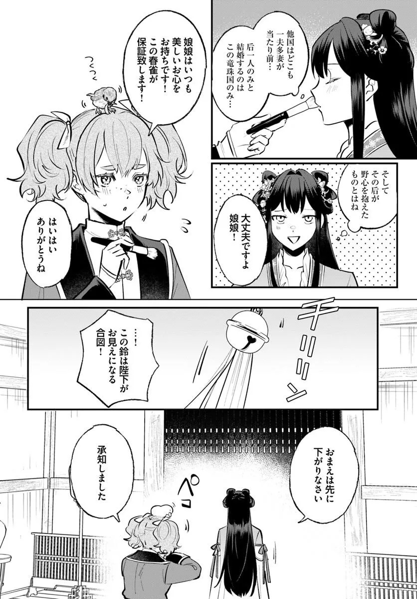 Hyoutei to Neko Kaburi Kisaki no Chouai Keiyaku Ryuuringuu Irekawari Tan Chapter 1.1 22ページ