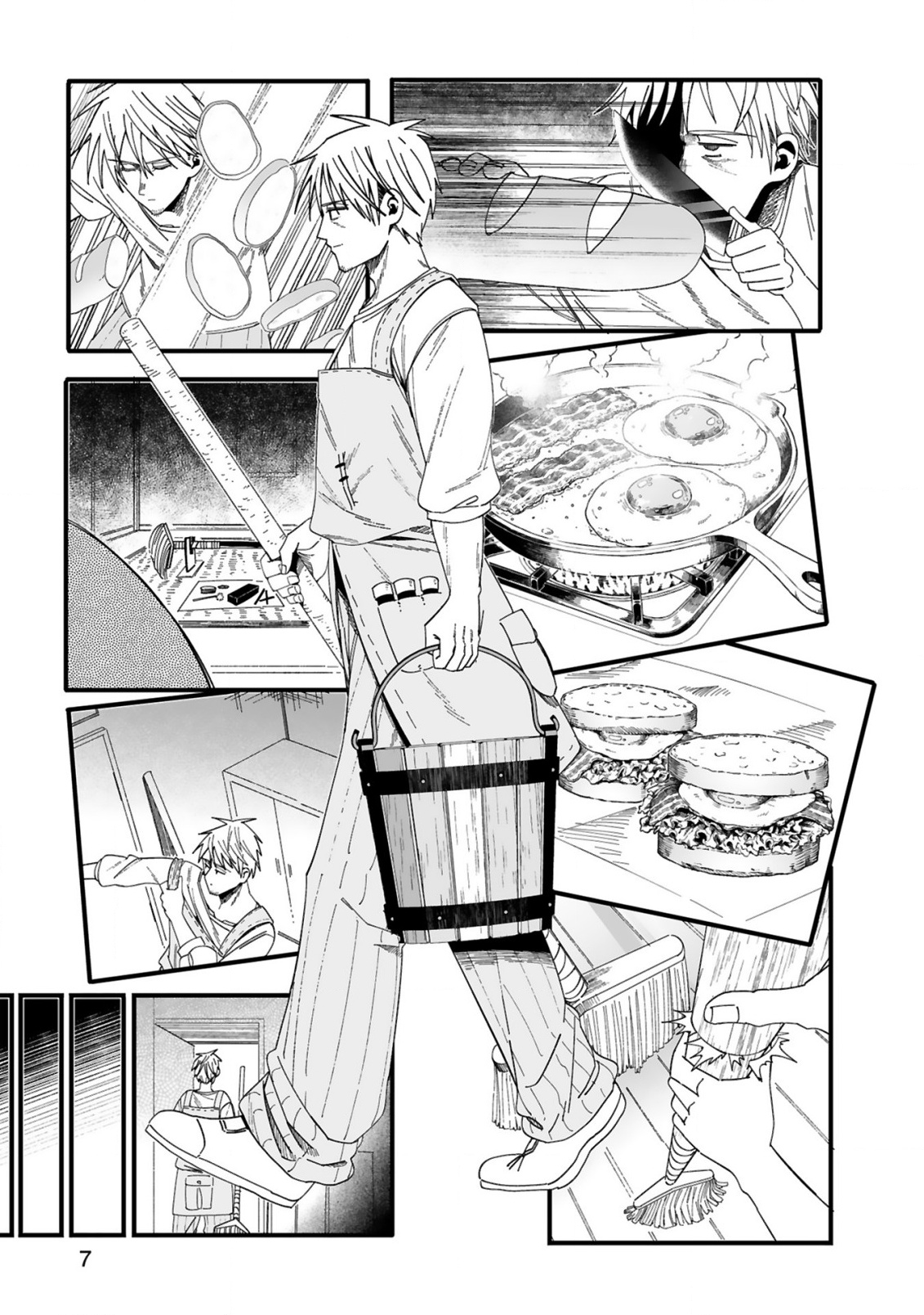 Mop Musou - Namerareteita Seisou Ojisan ga Jitsu wa Sekai Saikyou Chapter 3 7ページ