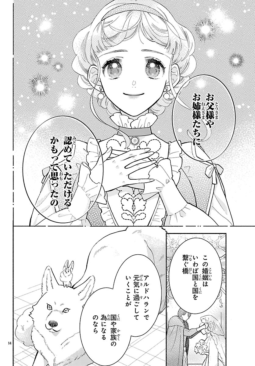 Kedamono Ouji no Nisekoi Hanayome Chapter 12 14ページ