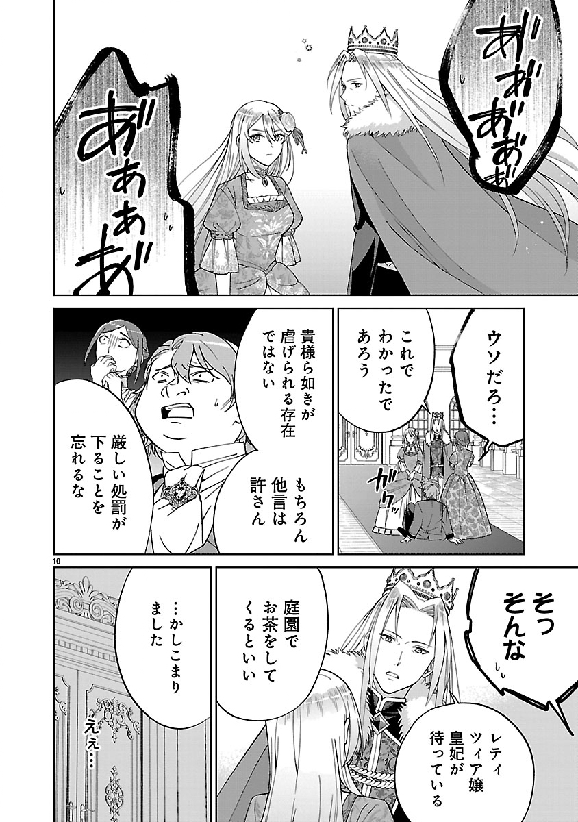 Koutei no Kakishiko no Reijou wa Abarenbou Koushaku Reisoku no Tazuna wo Nigiru Chapter 4 10ページ