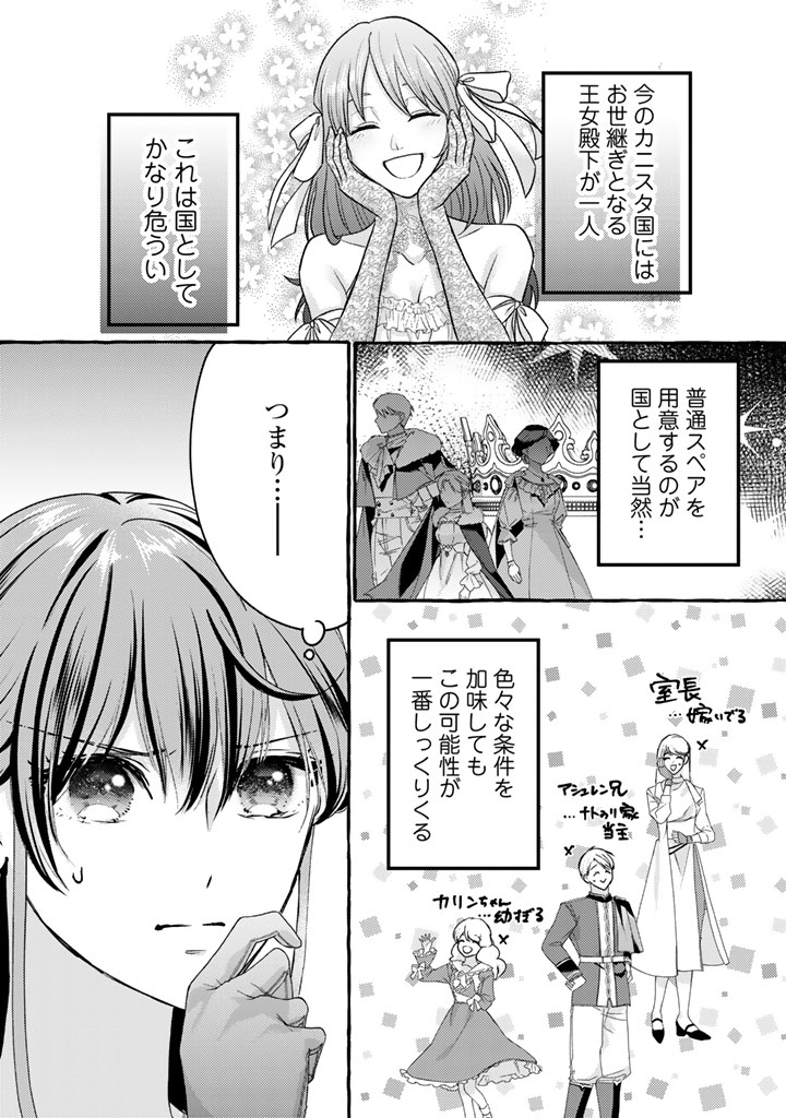 Shiitagerareta Shuusai Reijou to Ringoku no Haraguro Kenkyuusha-sama no Amayaka na Yakusou Jikkenshitsu Chapter 25 3ページ