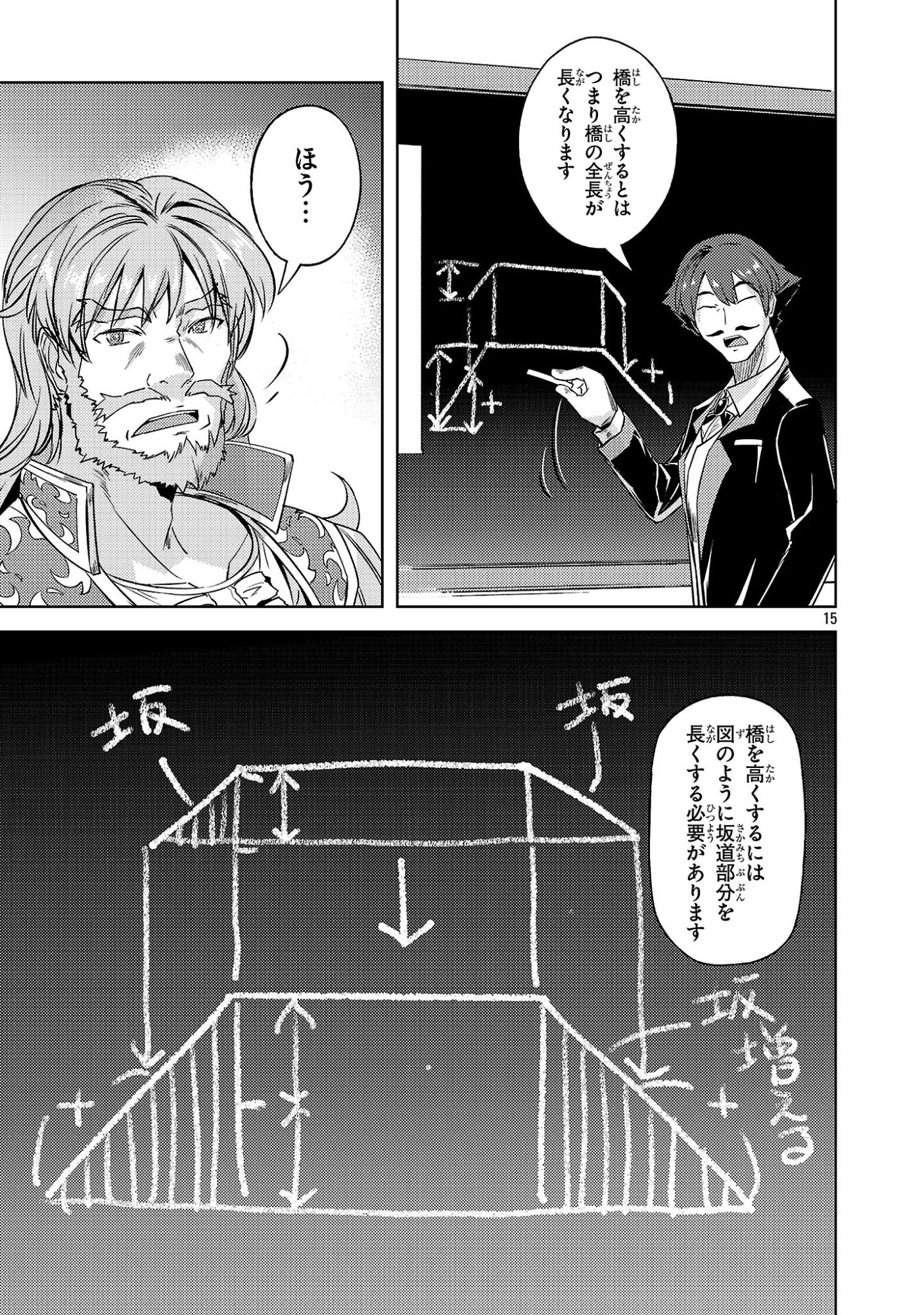 Gakeppuchi Kizoku no Ikinokori Senryaku Chapter 24 15ページ