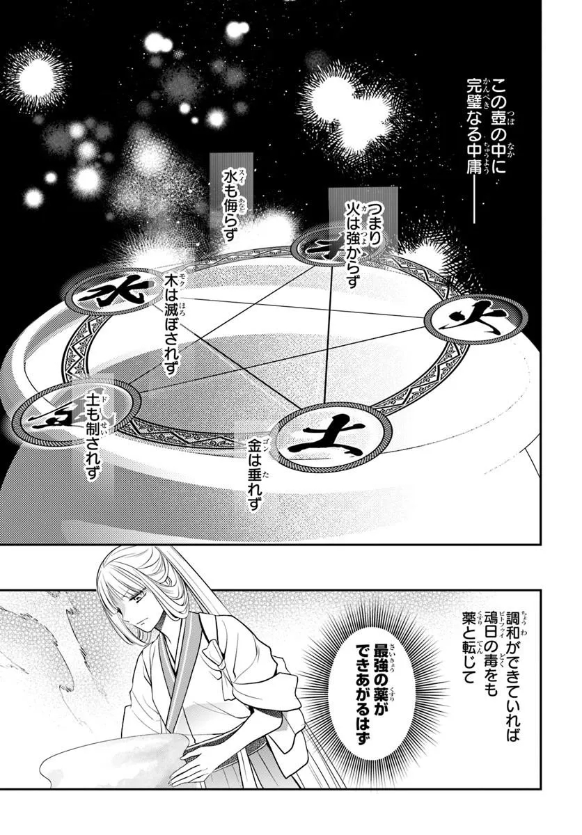 Koukyuu Shokui no Yakuzen Jou - Haiki wa Doku wo Kuraite Kusuri to Nasu Chapter 18.2 1ページ