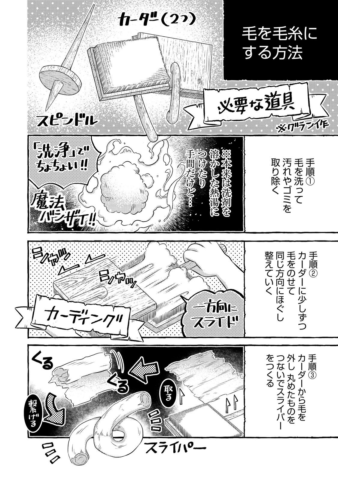 Isekai no Binbou Nouka ni Tensei Shita Node, Renga wo Tsukutte Shiro wo Tateru Koto ni Shimashita Chapter 35.2 3ページ