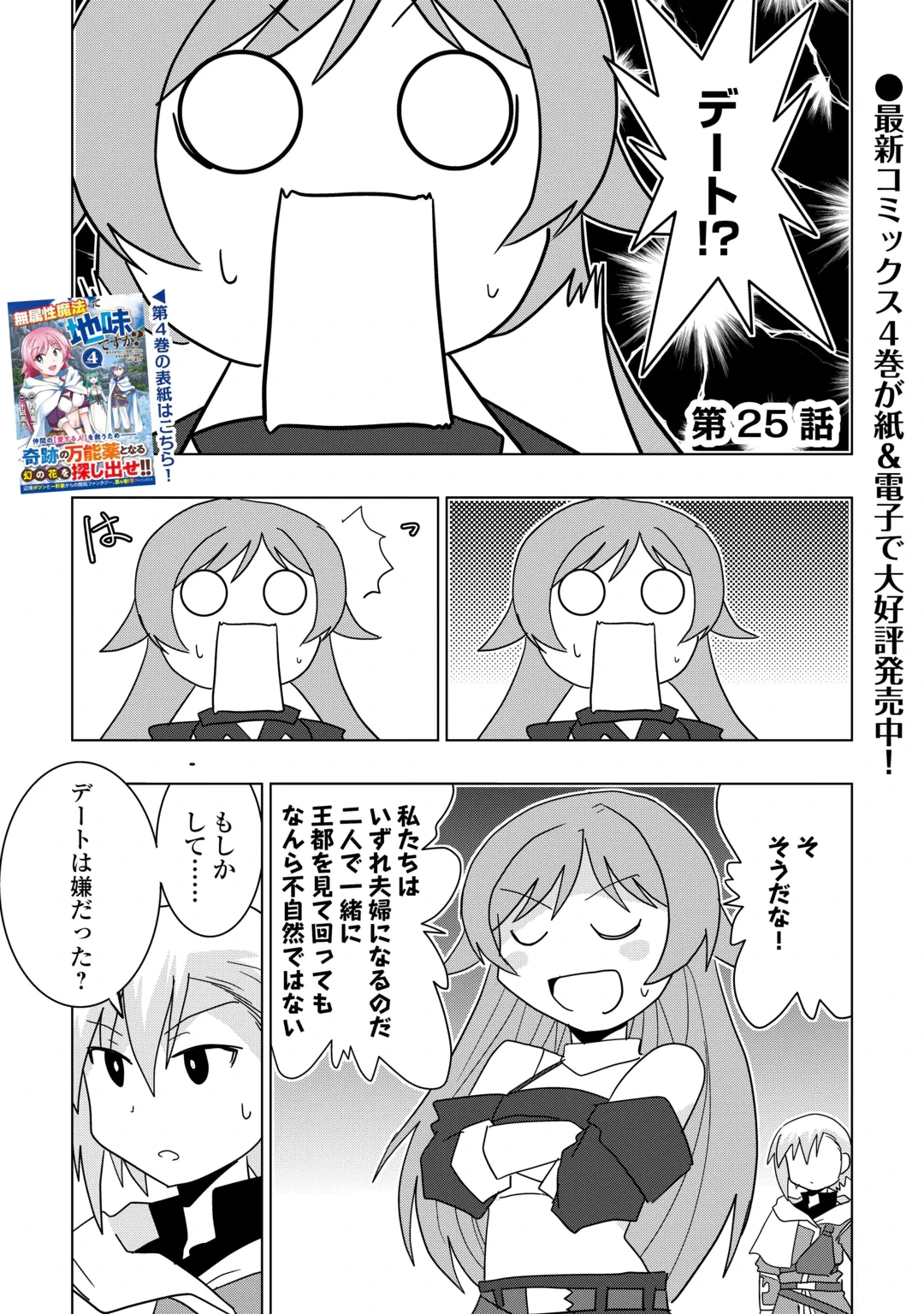 Muzokusei Mahou Tte Jimi Desu Ka? Chapter 25 1ページ