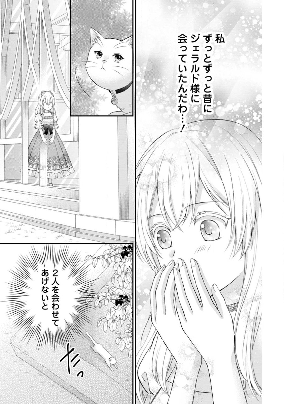 Noroi de Neko ni Sareta Akujo, Outaishi ni Hirowareru. Chapter 24.2 6ページ