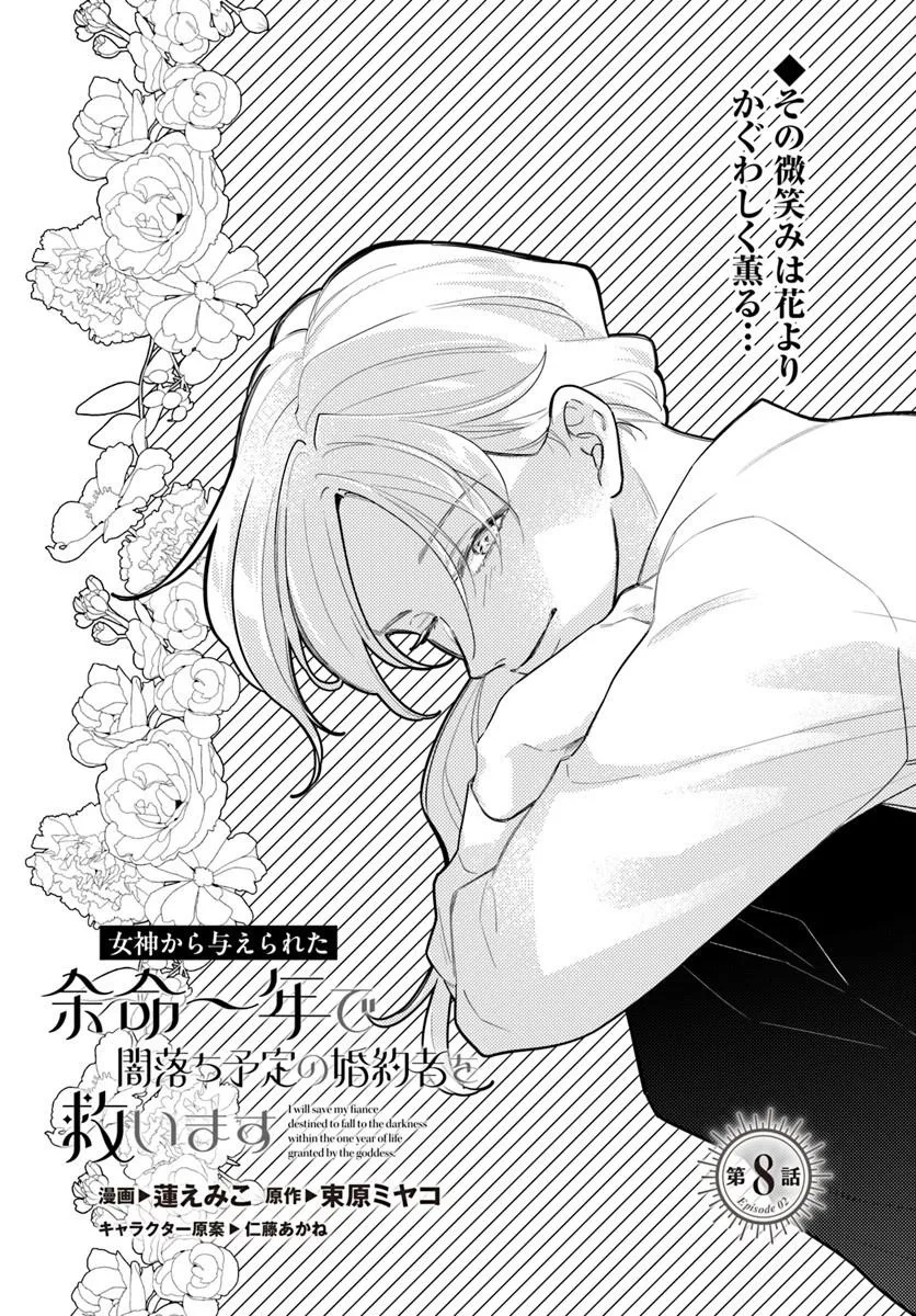 Megami kara Ataerareta Yomei Ichinen de Yamiochi Yotei Chapter 8.1 1ページ