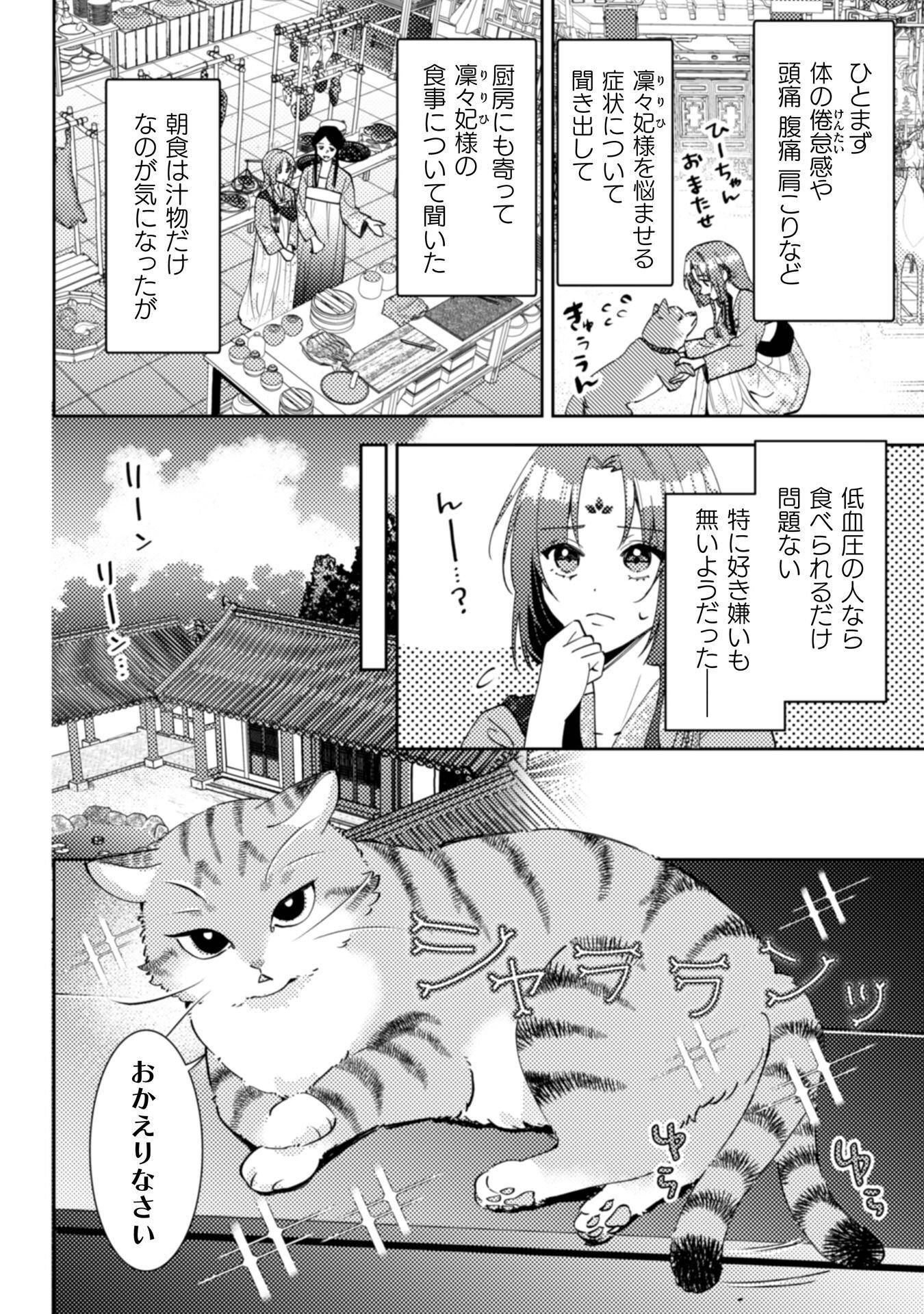 Shichijuunikou no Kuni No Koukyuu Yakuzeni ~Minarai Tousennyo desuga, Mofu Mofu-tachi to Okisaki-sama no Mondai wo Kaiketsu Shimasu~ Chapter 10 13ページ