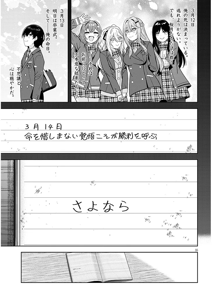 Shibou End o Kaihi shitara, Akogare no Oshi o Yami Ochi Sasechaimashita Chapter 2 35ページ