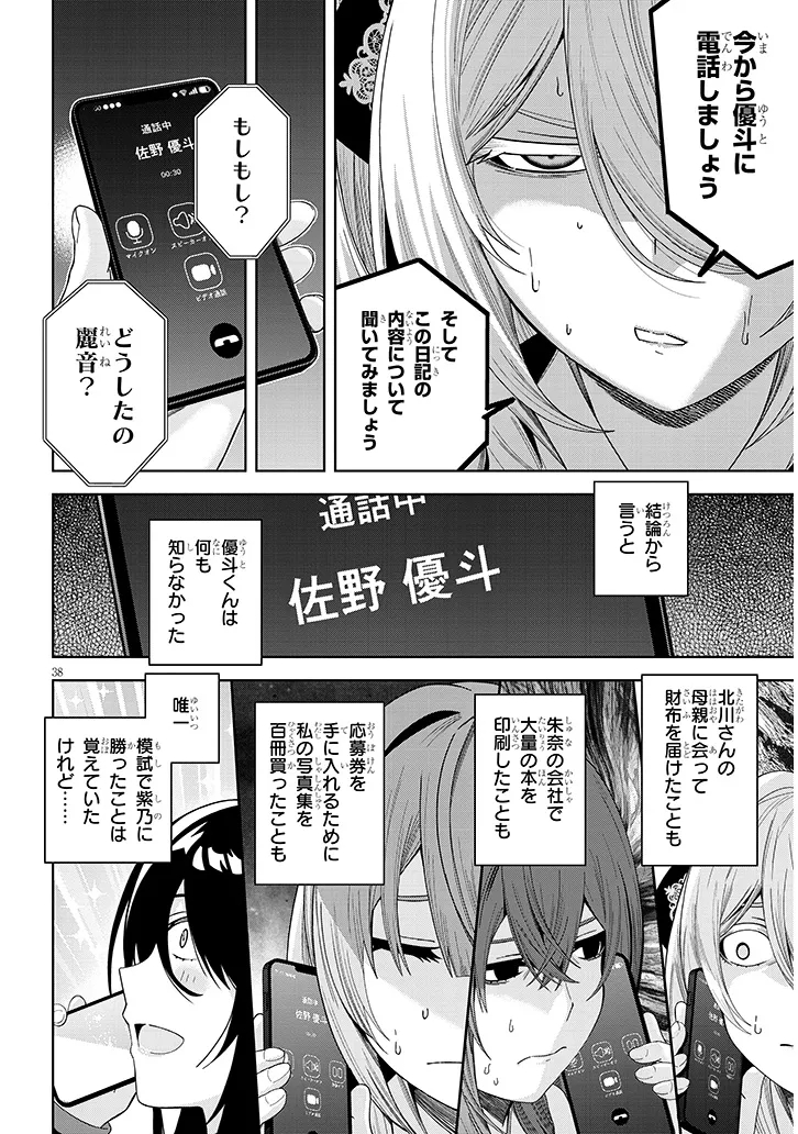 Shibou End o Kaihi shitara, Akogare no Oshi o Yami Ochi Sasechaimashita Chapter 2 38ページ