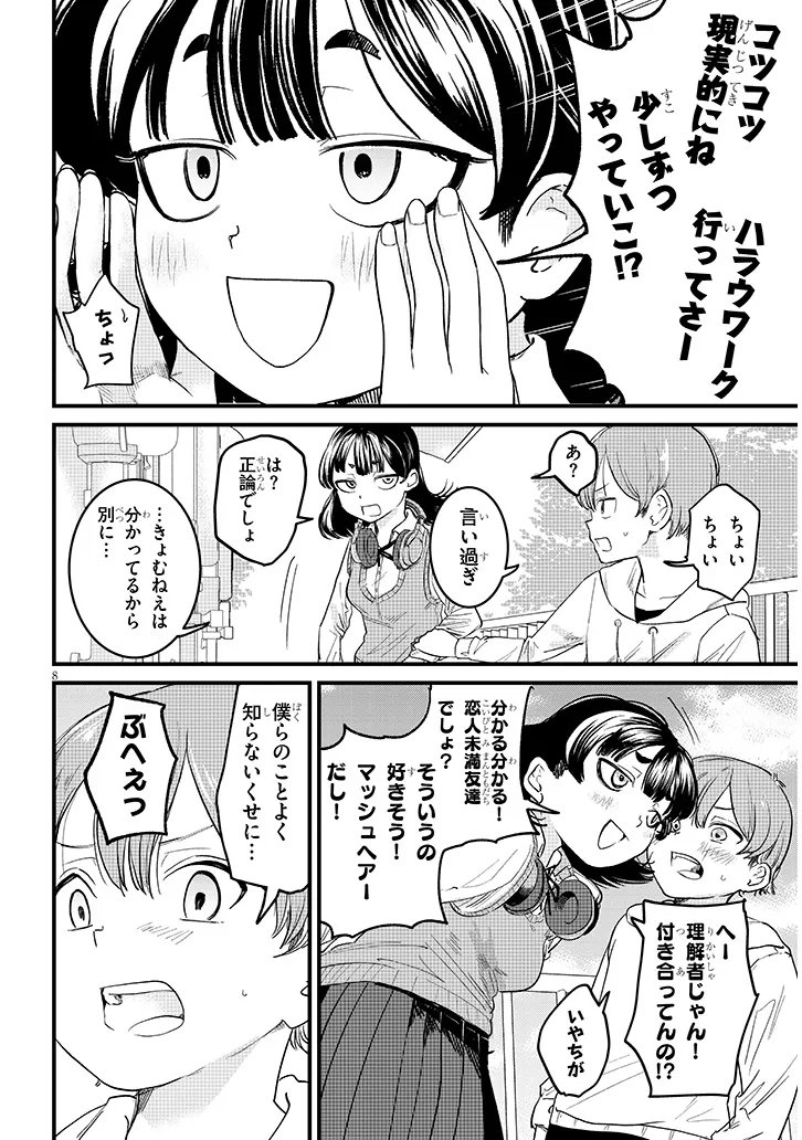 Kyomu Nee-chan wa Kamatte Hoshii Chapter 8.1 8ページ