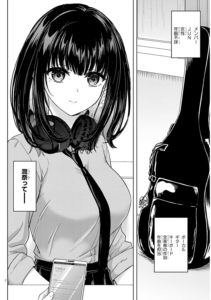 Amamori Junna wa Shitsudo ga Takai Chapter 5 2ページ