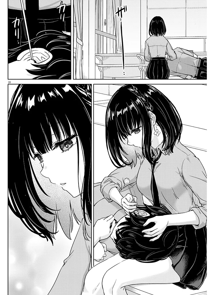 Amamori Junna wa Shitsudo ga Takai Chapter 5 18ページ