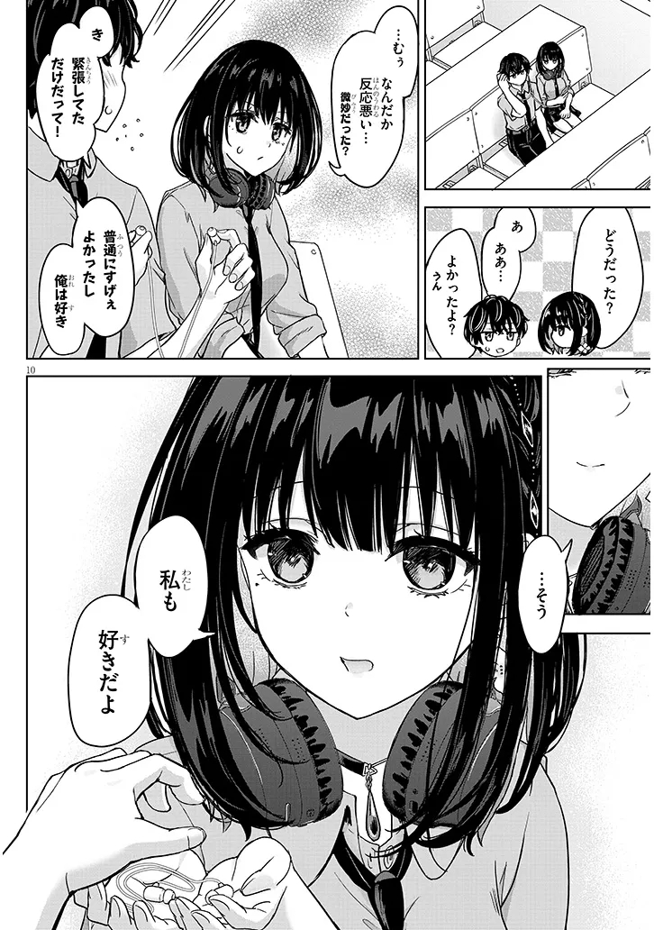 Amamori Junna wa Shitsudo ga Takai Chapter 5 10ページ