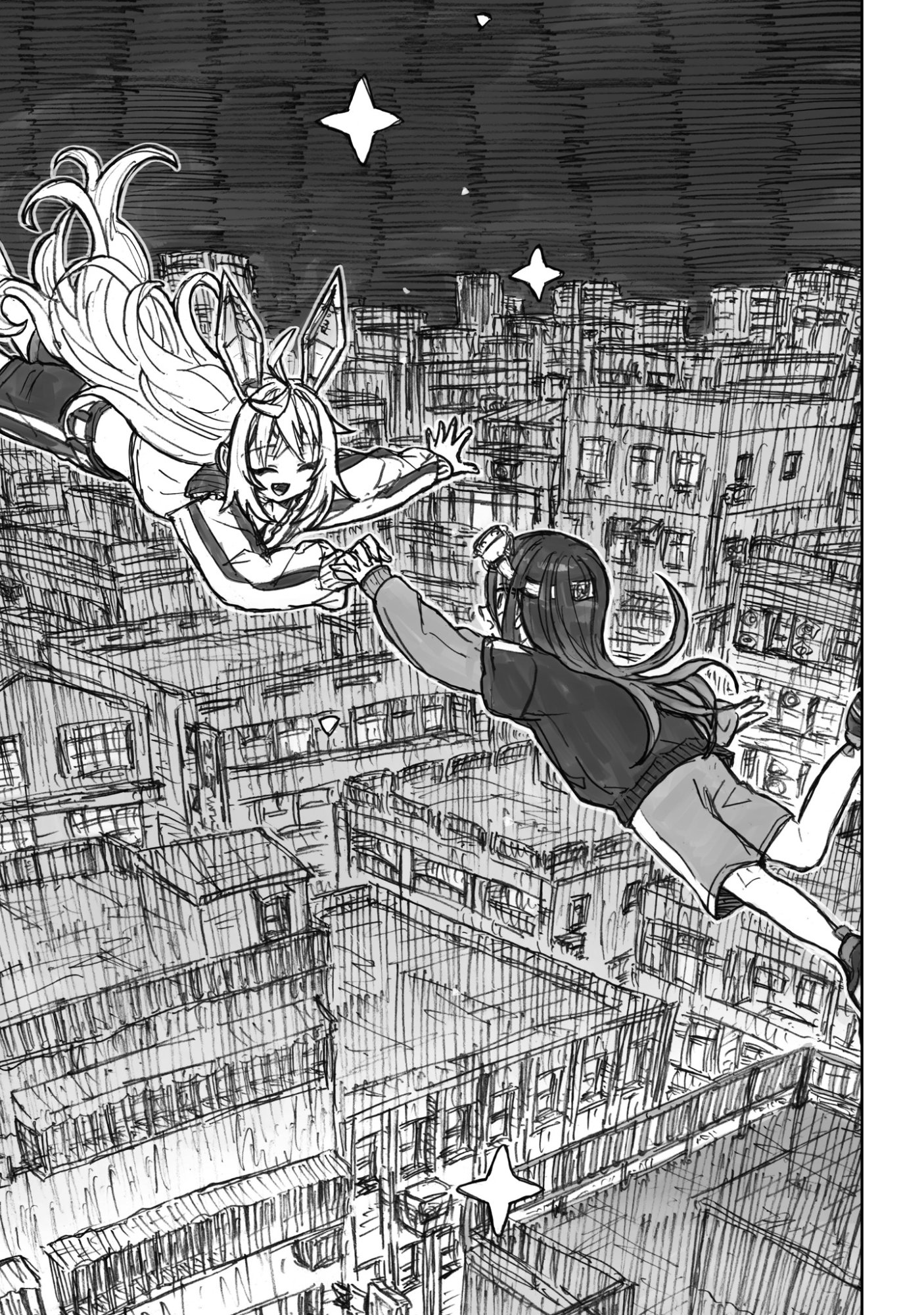 Zangai Shoujo, Kirakira na Sekai no Soko Chapter 5 17ページ
