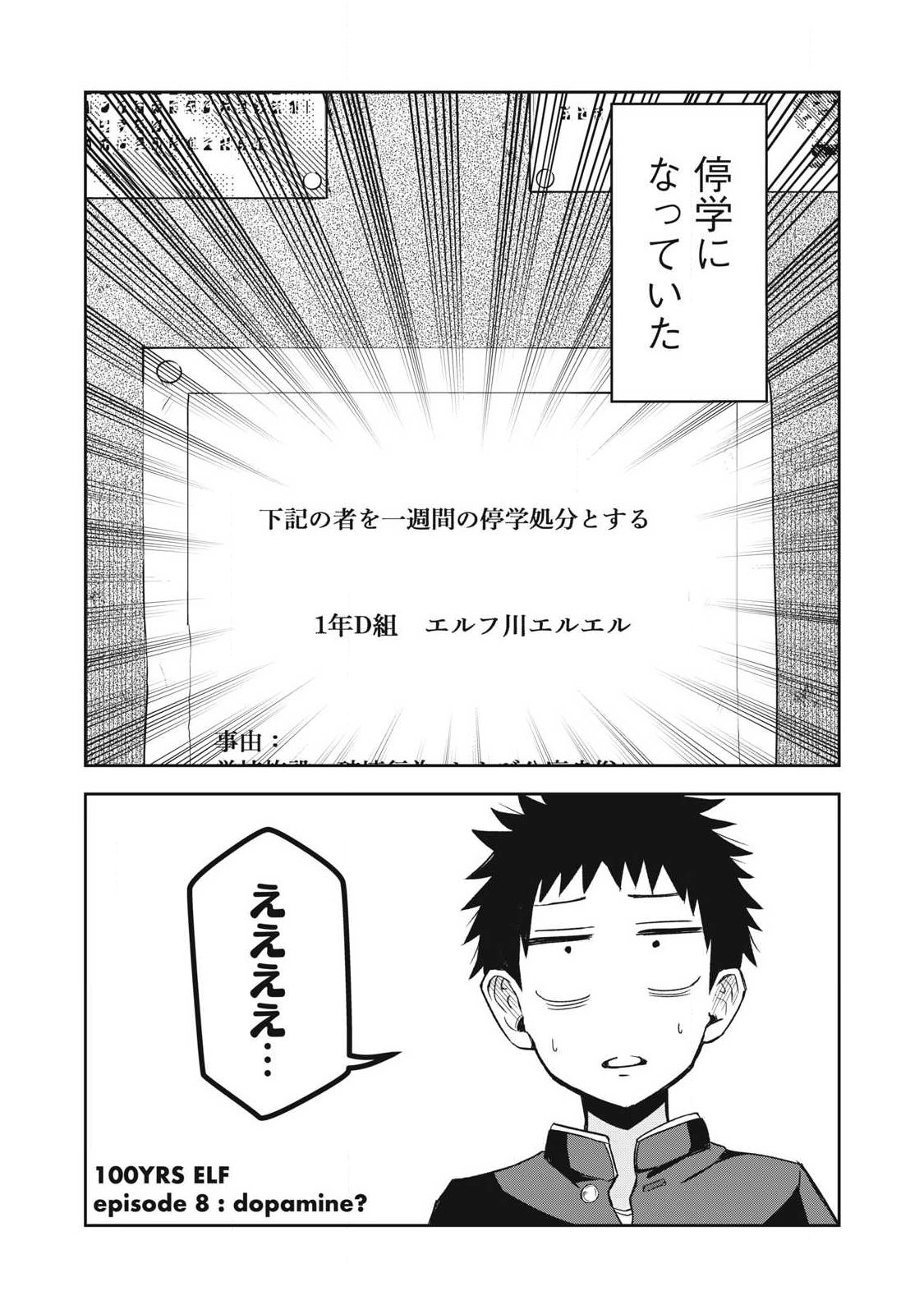 100-Nen Ryuunen Shitteru Elf Chapter 8 2ページ