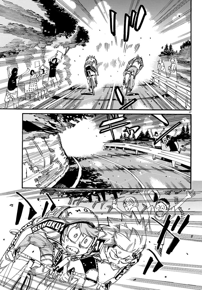 Yowamushi Pedal Chapter 882 17ページ