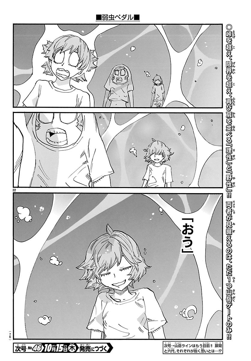 Yowamushi Pedal Chapter 882 22ページ