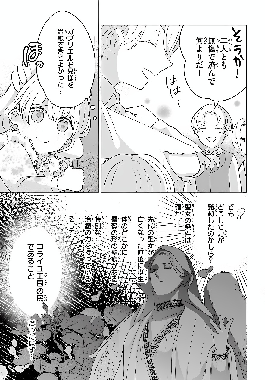 Shokei Sareta Seijo desu ga Koujo ni Tensei shite Onii-sama-tachi ni Dekiai Sareteimasu Chapter 3 29ページ