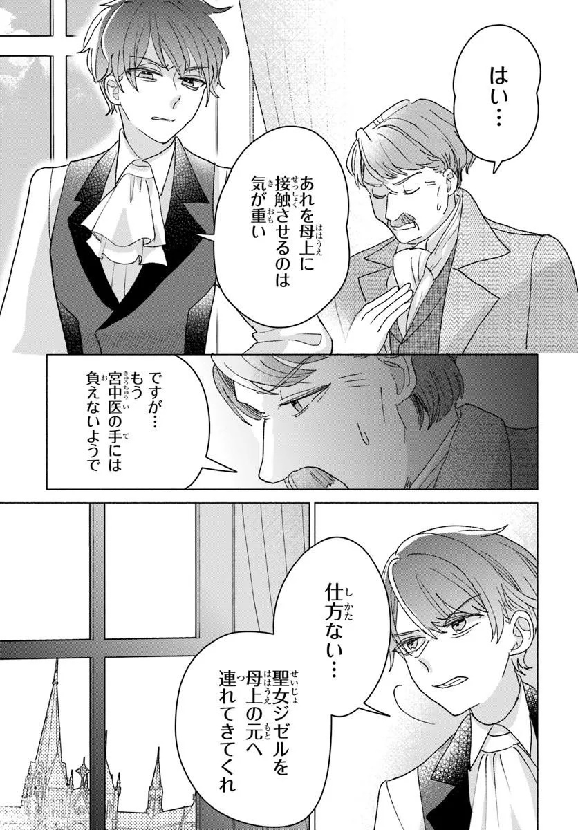 Shokei Sareta Seijo desu ga Koujo ni Tensei shite Onii-sama-tachi ni Dekiai Sareteimasu Chapter 4 13ページ