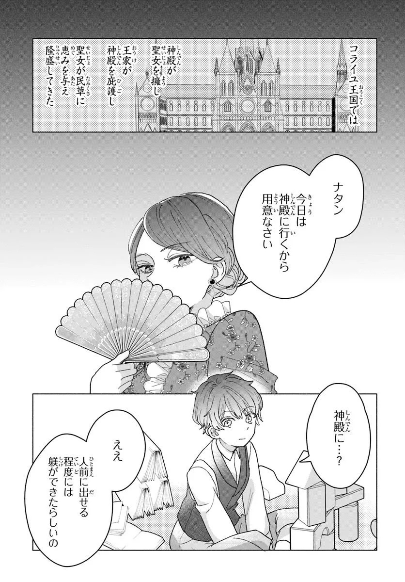Shokei Sareta Seijo desu ga Koujo ni Tensei shite Onii-sama-tachi ni Dekiai Sareteimasu Chapter 4 7ページ