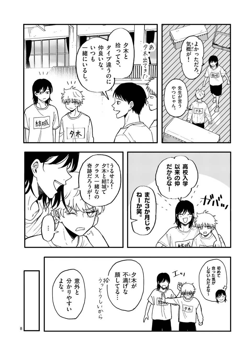 Hikagemono Chapter 1 8ページ