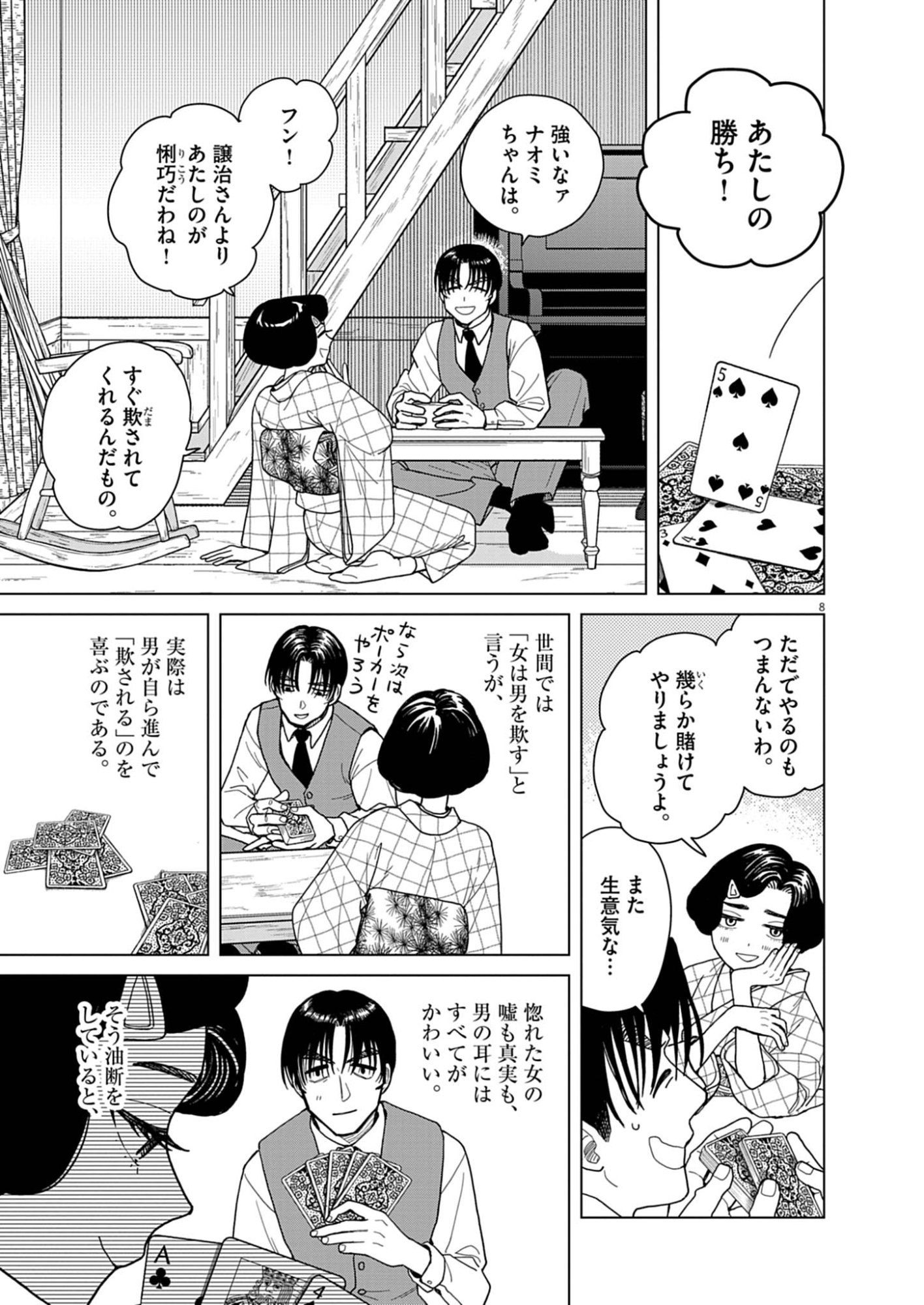 Netsuzou Chijin no Ai Chapter 3 8ページ