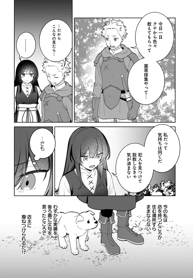 Kusuri Uri no Seijo - Enzai de Tsuihousareta Yakushi wa, Henkyou no Ji de Shiawase wo Tsukamu Chapter 16.1 8ページ