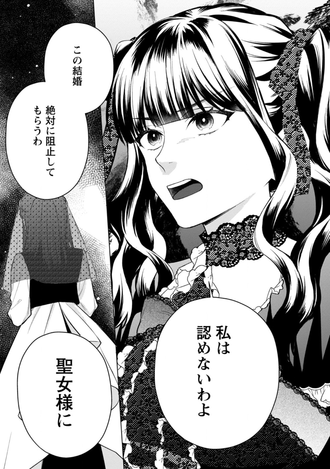 Veil no Seijo - Minikui to Gokaisareta Seijo, Ikemen Goei Kishi ni Dekiaisareru Chapter 30.2 11ページ