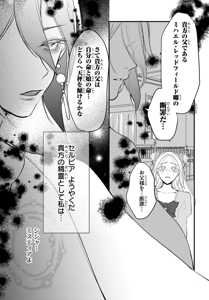 Seirei ni "Omae wa Shujin ni Fusawashikunai, Keiyaku Haki shite kure!' to Iwareta node, Hoshigatteiru Imouto ni Yuzurimasu Chapter 13.1 5ページ