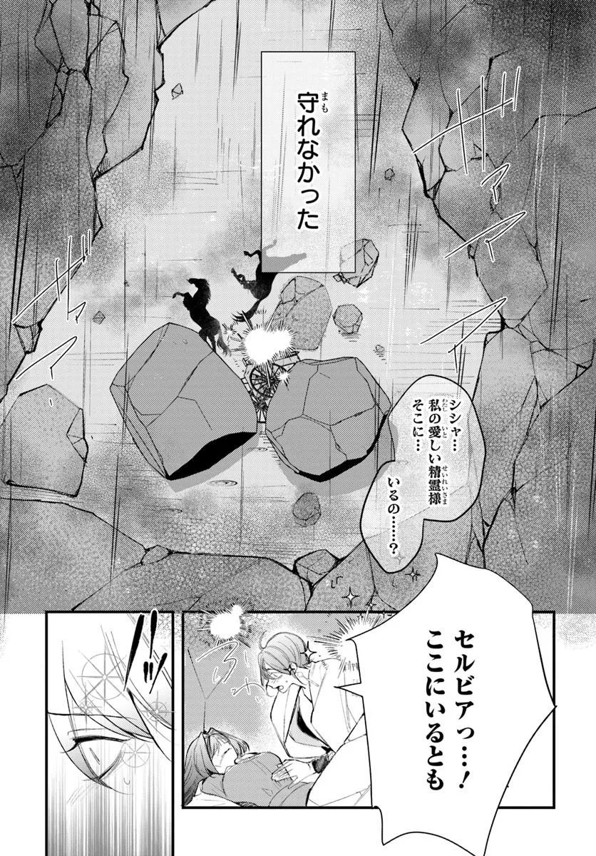 Seirei ni "Omae wa Shujin ni Fusawashikunai, Keiyaku Haki shite kure!' to Iwareta node, Hoshigatteiru Imouto ni Yuzurimasu Chapter 13.1 7ページ