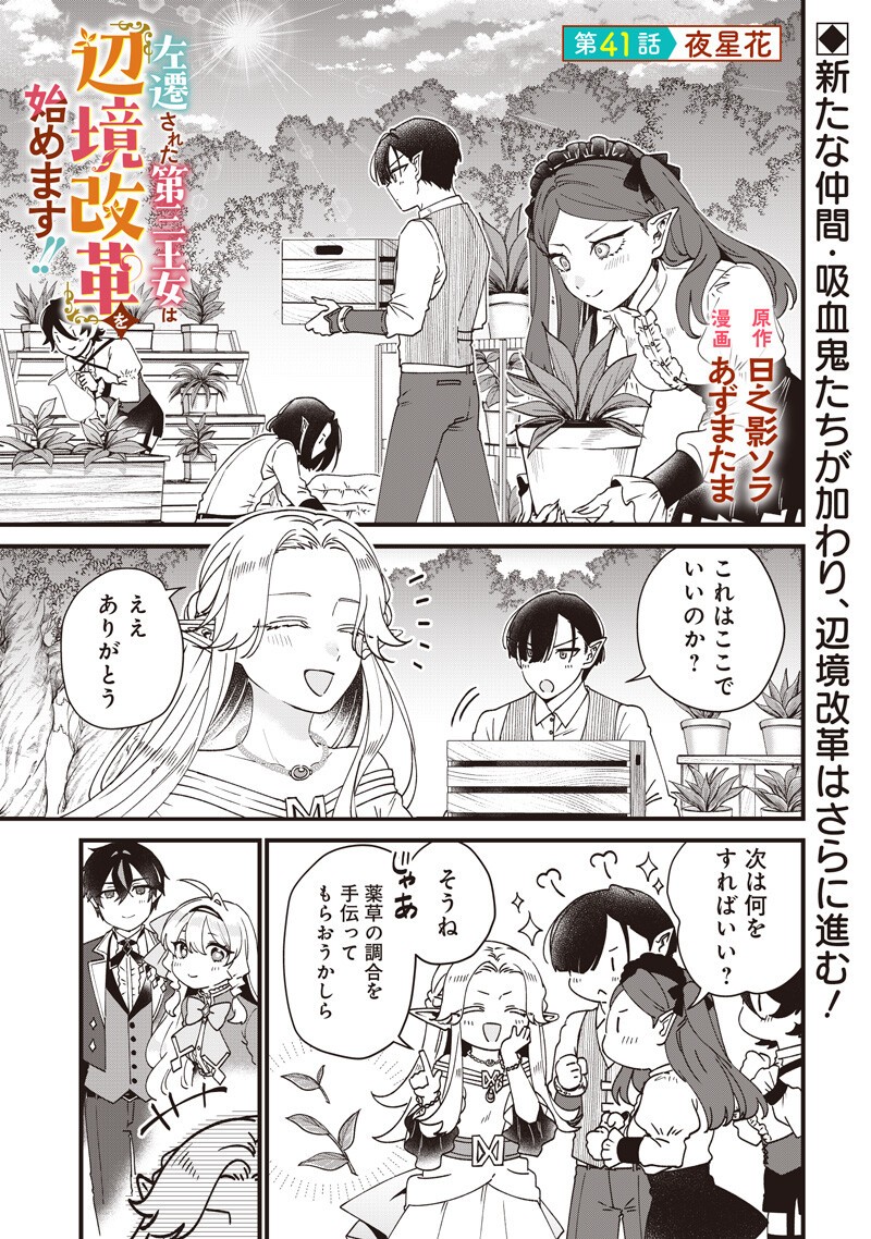 Sasen sareta Dai San Oujo wa Henkyou Kaikaku wo Hajimemasu!! Chapter 41 1ページ