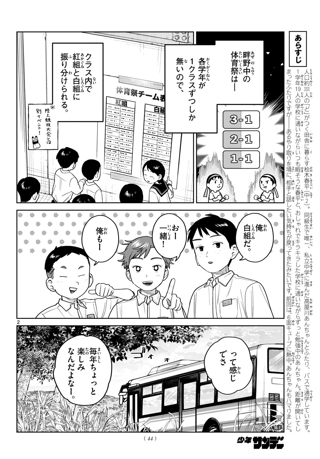 Futari Bus Chapter 50 2ページ