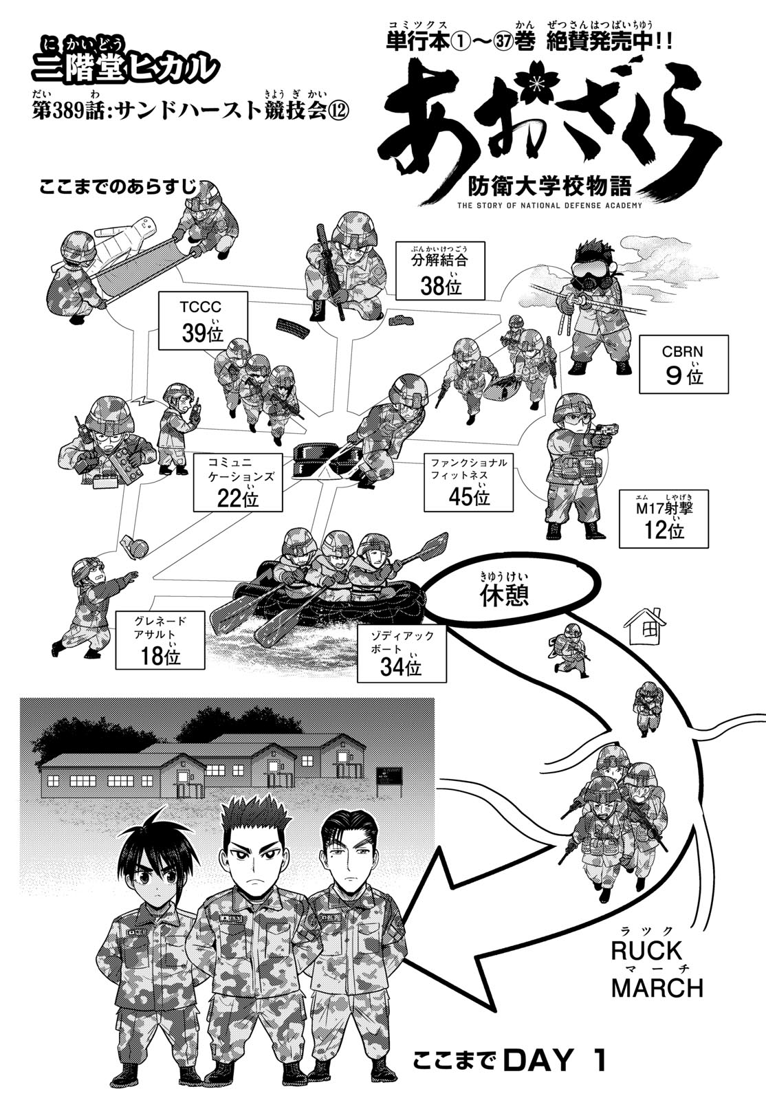 Aozakura Bouei Daigakukou Monogatari Chapter 389 1ページ