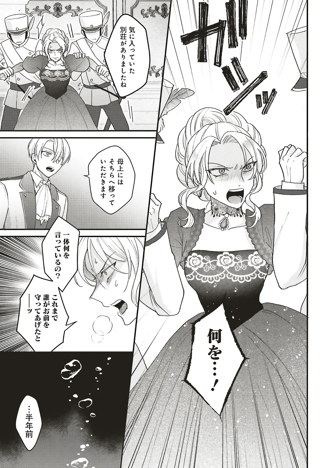 Akuyaku Reijou no Ane desu ga Mob de Ii no de Shinitakunai Chapter 16.1 25ページ
