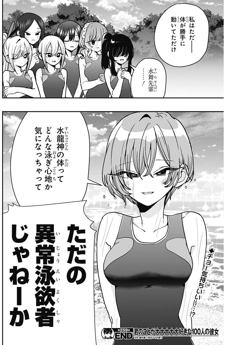 Kimi no Koto ga Dai Dai Dai Dai Daisuki na 100-nin no Kanojo Chapter 259 20ページ