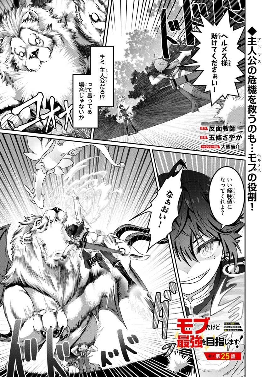 Mob Dakedo Saikyou wo Mezashimasu! - Game Sekai ni Tensei shita Ore wa Jiyuu ni Tsuyosa wo Oimotomeru Chapter 25 1ページ