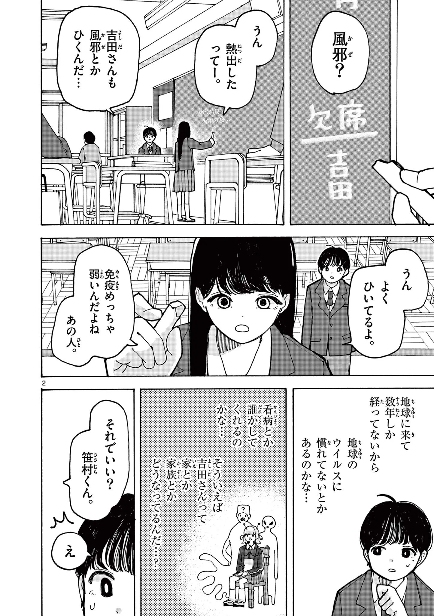 Yoshida Dayori Chapter 3 2ページ
