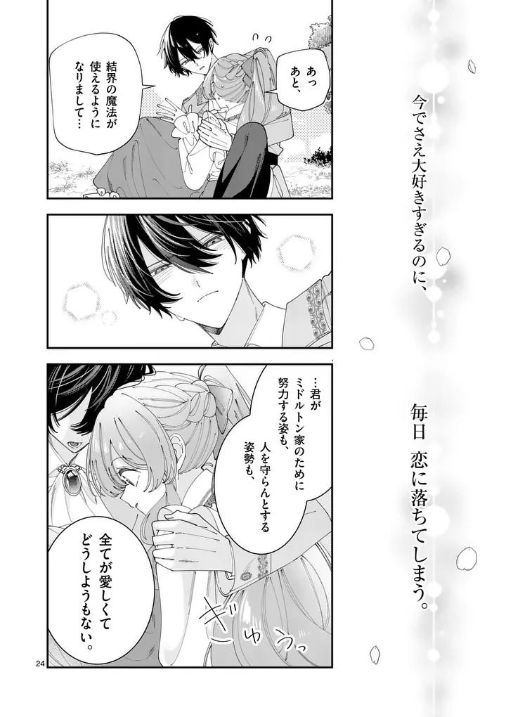 Ohariko Reijou to Koori no Hakushaku no Shiroi Kekkon Chapter 21.3 1ページ