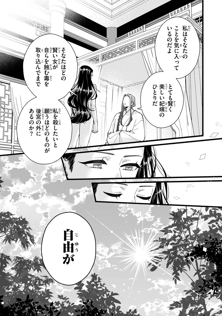 Koukyuu no Dansouhi: Nazotoki Musume wa Koutei no Oki ni Iri Chapter 12 21ページ