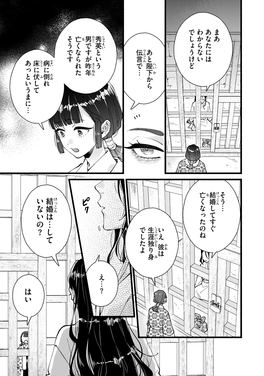 Koukyuu no Dansouhi: Nazotoki Musume wa Koutei no Oki ni Iri Chapter 13 3ページ