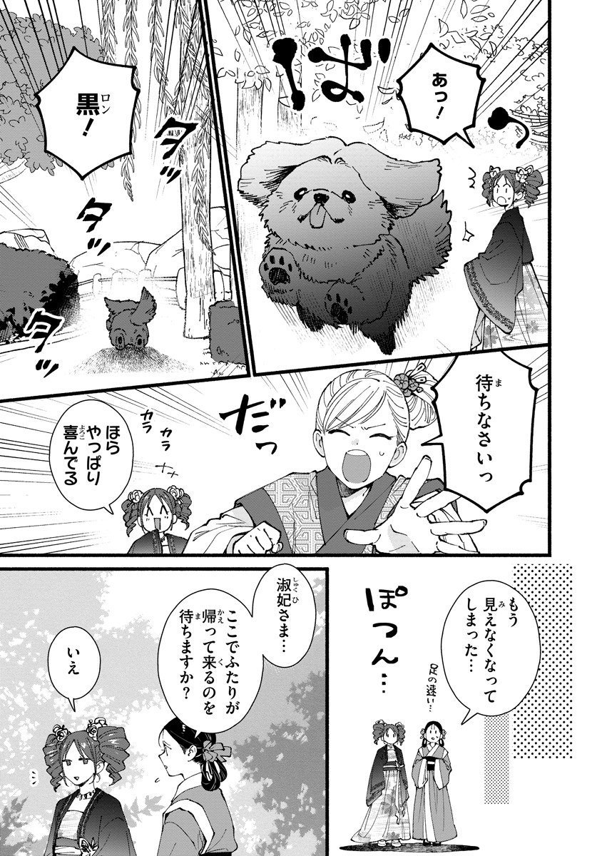 Koukyuu no Dansouhi: Nazotoki Musume wa Koutei no Oki ni Iri Chapter 13 25ページ