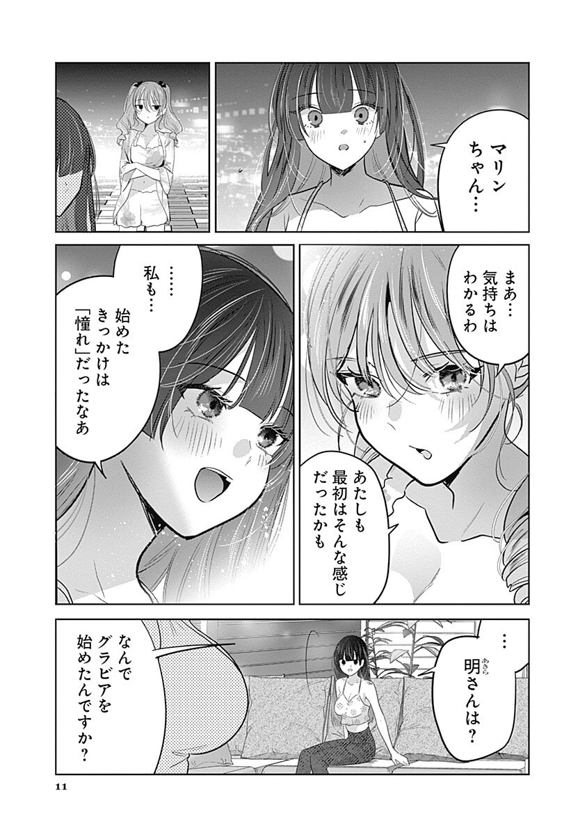 Gravure Idols Meet Brand-new Days Chapter 16.2 11ページ