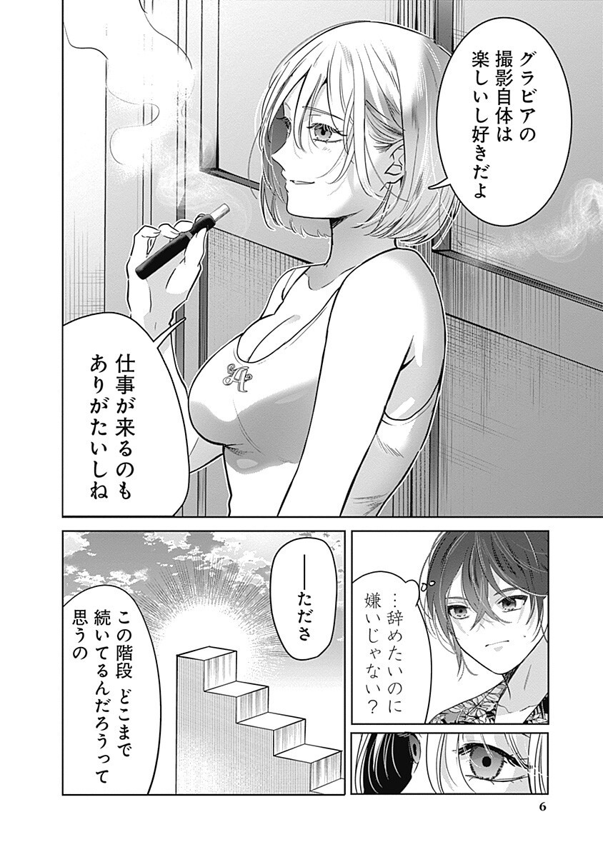 Gravure Idols Meet Brand-new Days Chapter 17.1 6ページ
