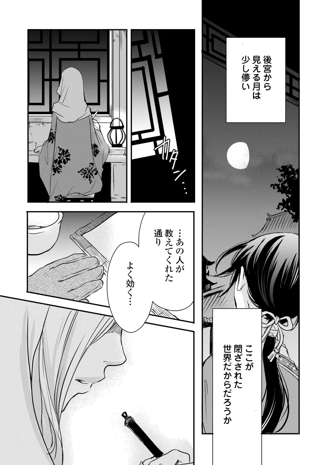 Koukyuu no Kakure Kusushi wa Yamiyo wo Terasu Chapter 9 23ページ