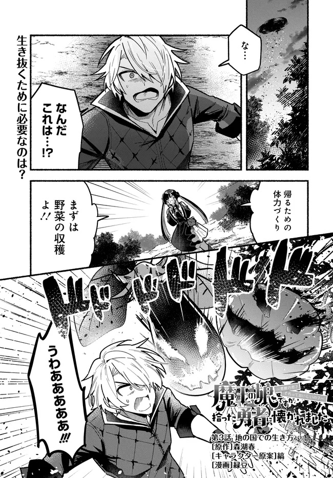 Maou no Musume desu ga, Hirotta Yusha ni Natsuka Remashita - Kindan no Koi? Sorette Oishino? Chapter 3 1ページ