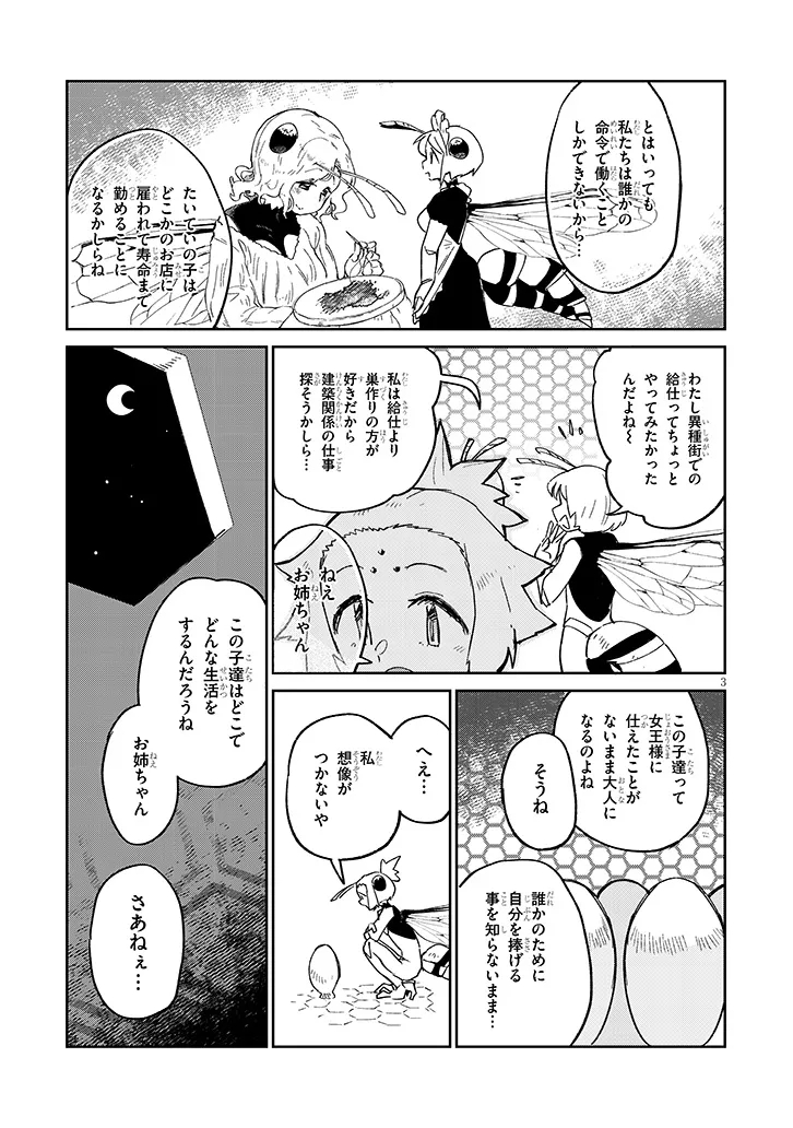Ishuzoku Reviewers Chapter 95 3ページ
