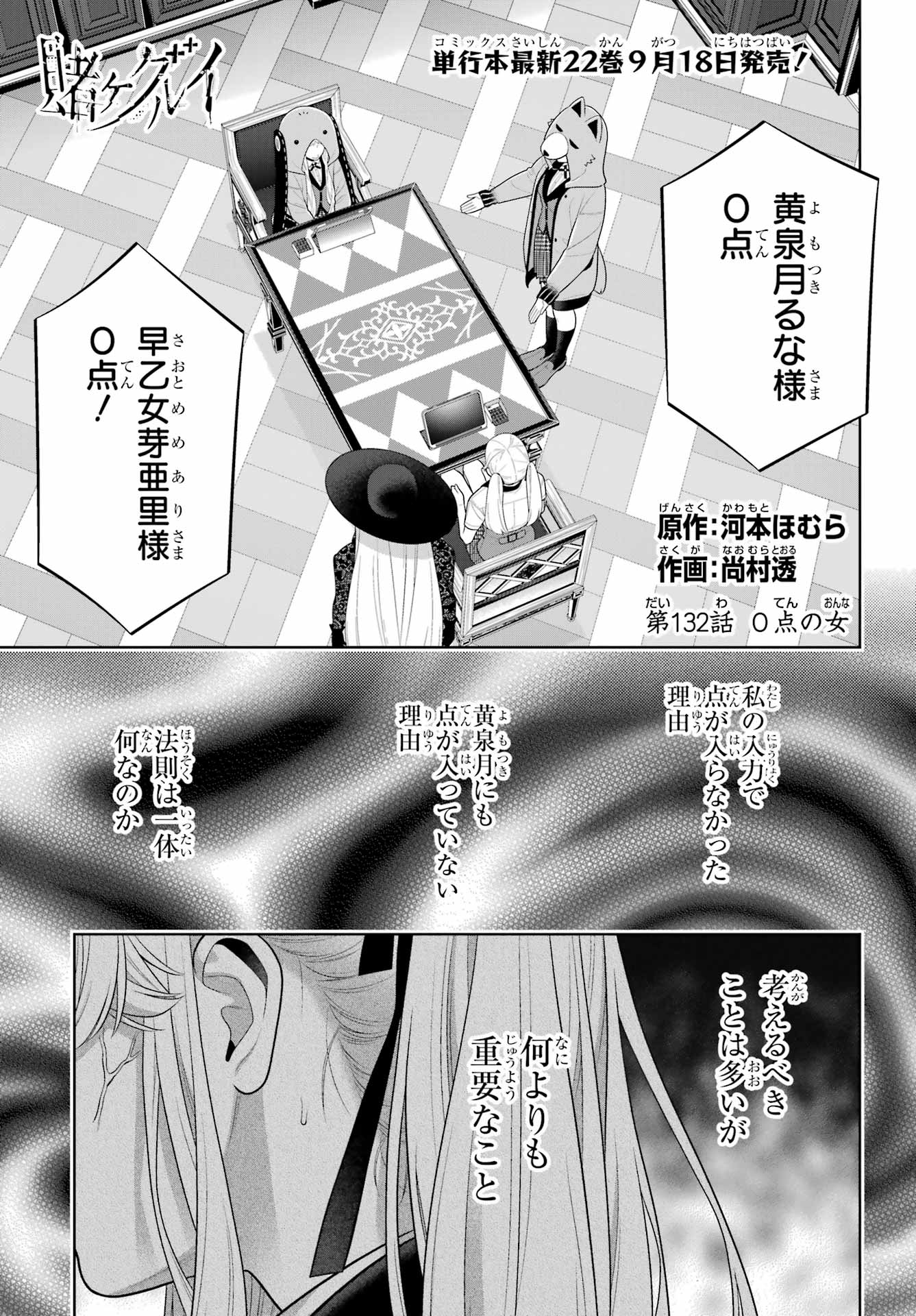 Kakegurui Chapter 132 2ページ