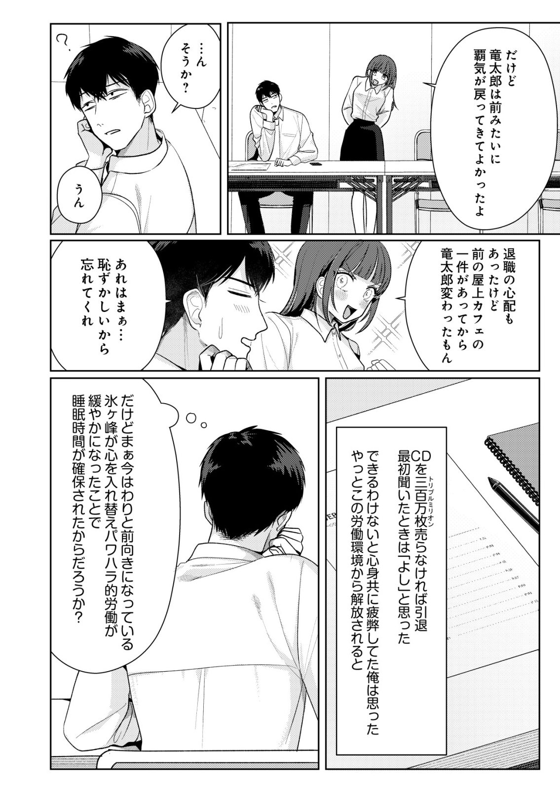 Hyouga Kei Idol no Manager wo Shiteimasu ga, Mou Genkai desu Chapter 12 8ページ